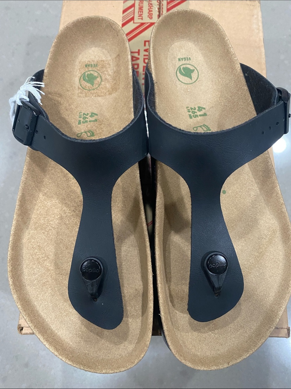 NEW birkenstock gizeh platform papillio womens 10/41 flex pap